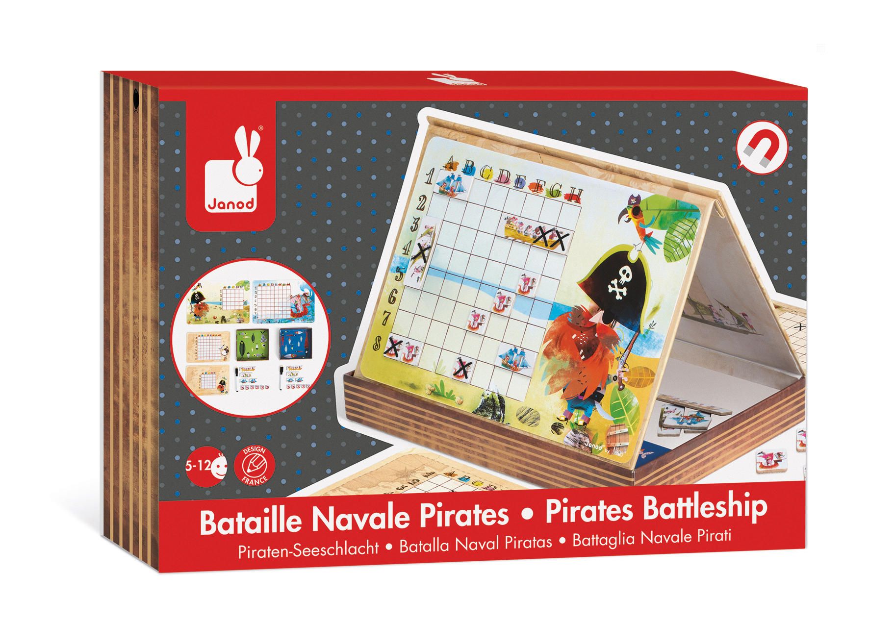 Bataille navale Pirates Juratoys Janod - vue 5