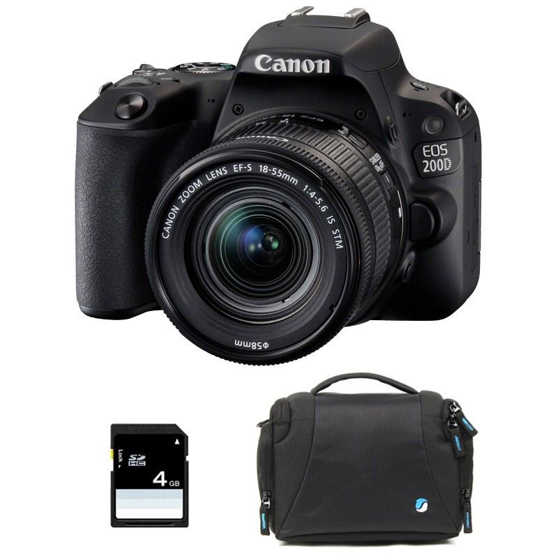 CANON EOS + 18 55 IS STM GARANTI + Sac + SD 4Go - vue 2
