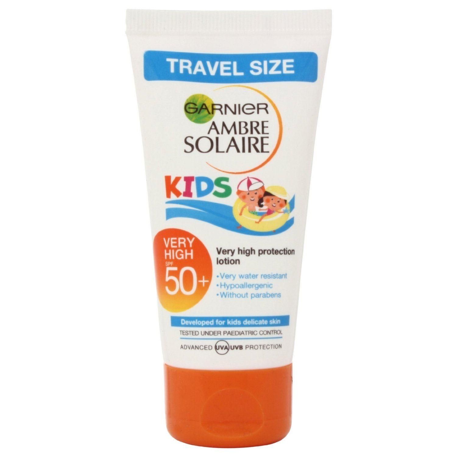 Garnier Ambre Solaire Kids Spf50 + Crème Solaire Visage Et Corps 50 Ml