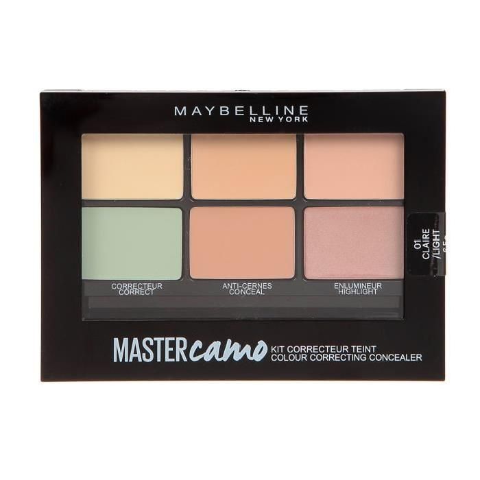 Kit Correcteur Teint Master Camo De Maybelline 01 Claire