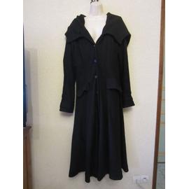 Manteau Noir A Capeline Myrine And Me T 40 42 Rakuten