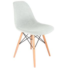 Premium Grey Chaise DSW Rembourée Natural Light Fabric K31clTuFJ