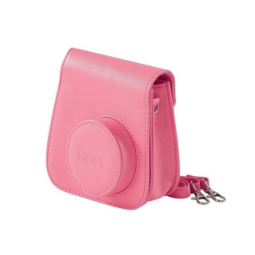 Housse De Protection Fujifilm Rose Corail Pour Instax Mini 9