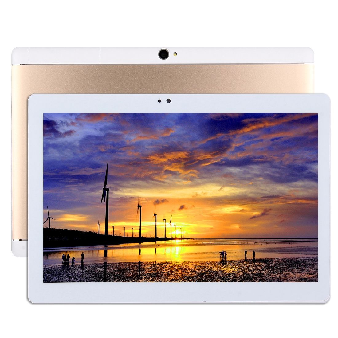 Tablette 10 Pouces 3G Dual Sim Android Quad Core 1.3 Ghz 1GB Ram Bluetooth 16 Go + SD 64Go YONIS