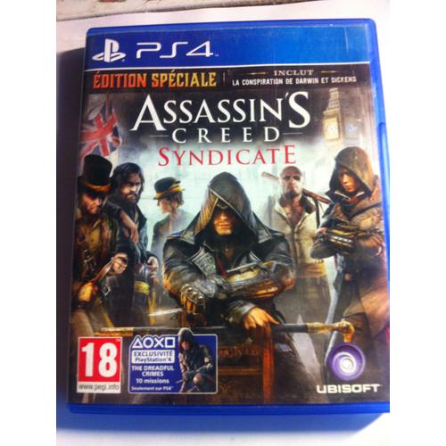 Edition Spã©Ciale - Assassin'S Creed Syndicate Ps4