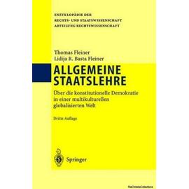 ALLGEMEINE STAATSLEHRE : ÜBER DIE KONSTI - Unknown