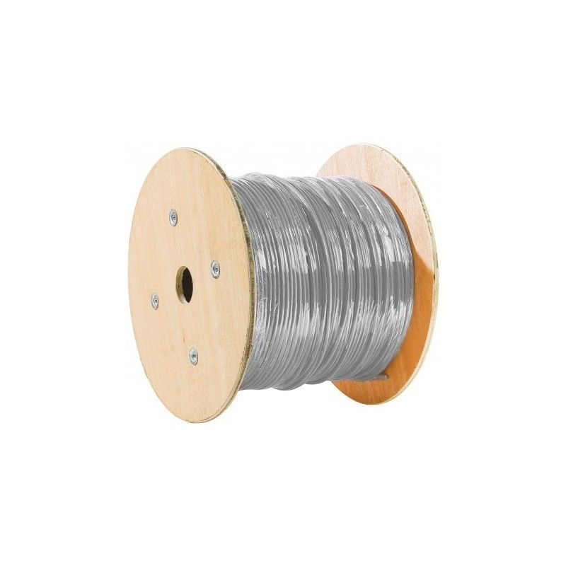 Cable multibrin CAT7 s/ftp LS0H gris - 500 m