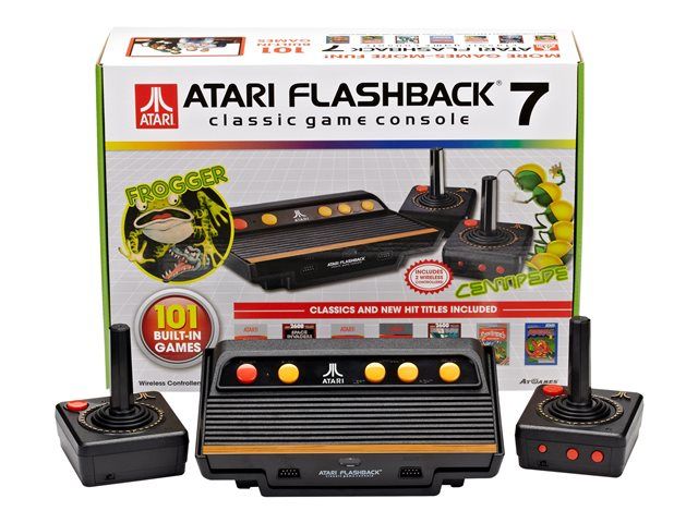 Atgames Atari Flashback 7 101 Built In Games Jeu Tv Plug And Play