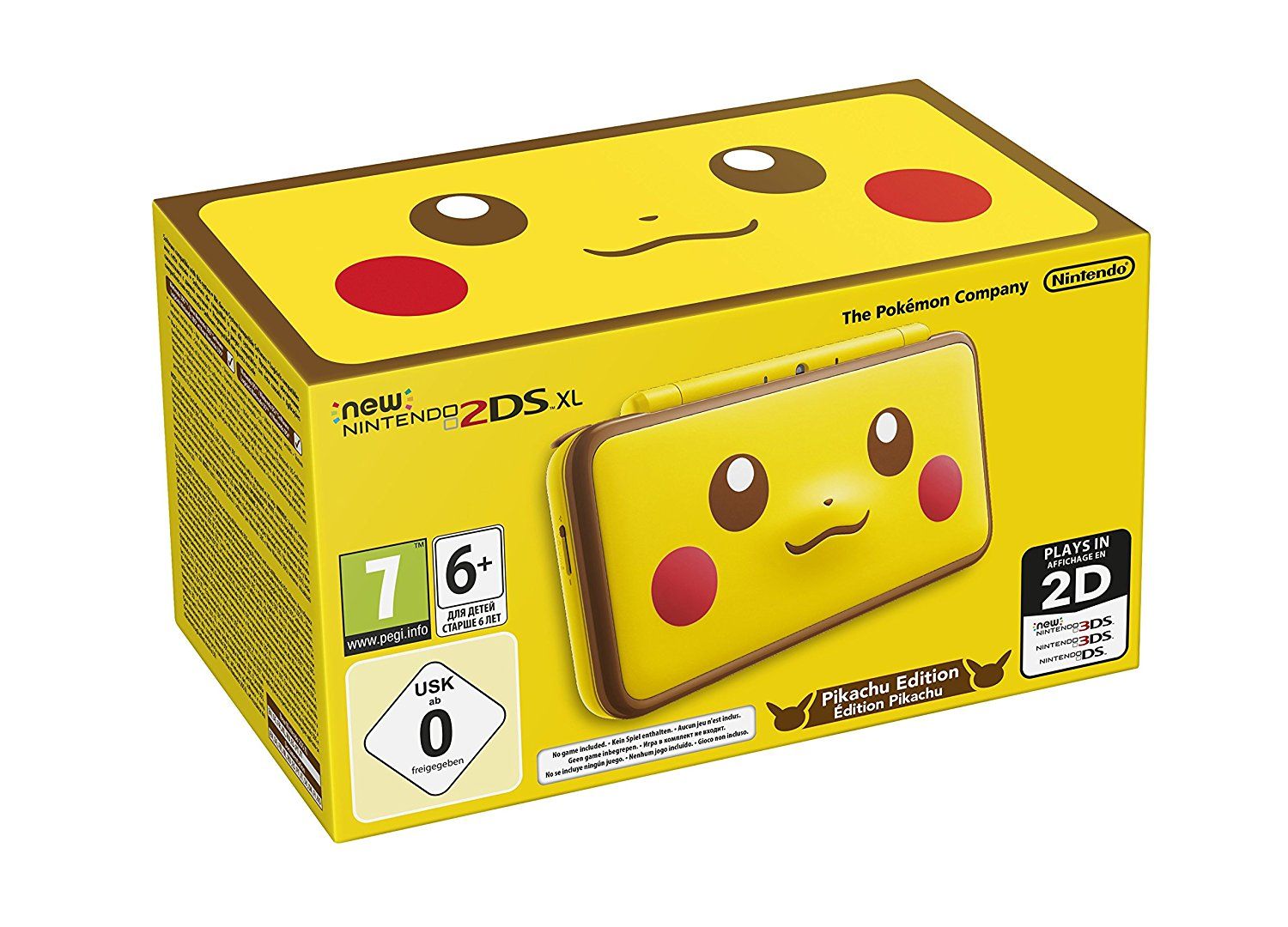 New Nintendo 2ds Pikachu Edition