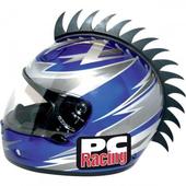 CRETE DE CASQUE MOHAWK BLANCHE-0136-0016