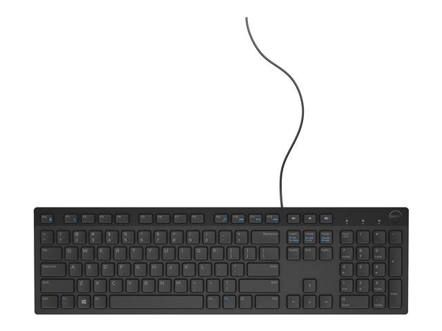 Dell KB216 Clavier USB QWERTY Norvégien