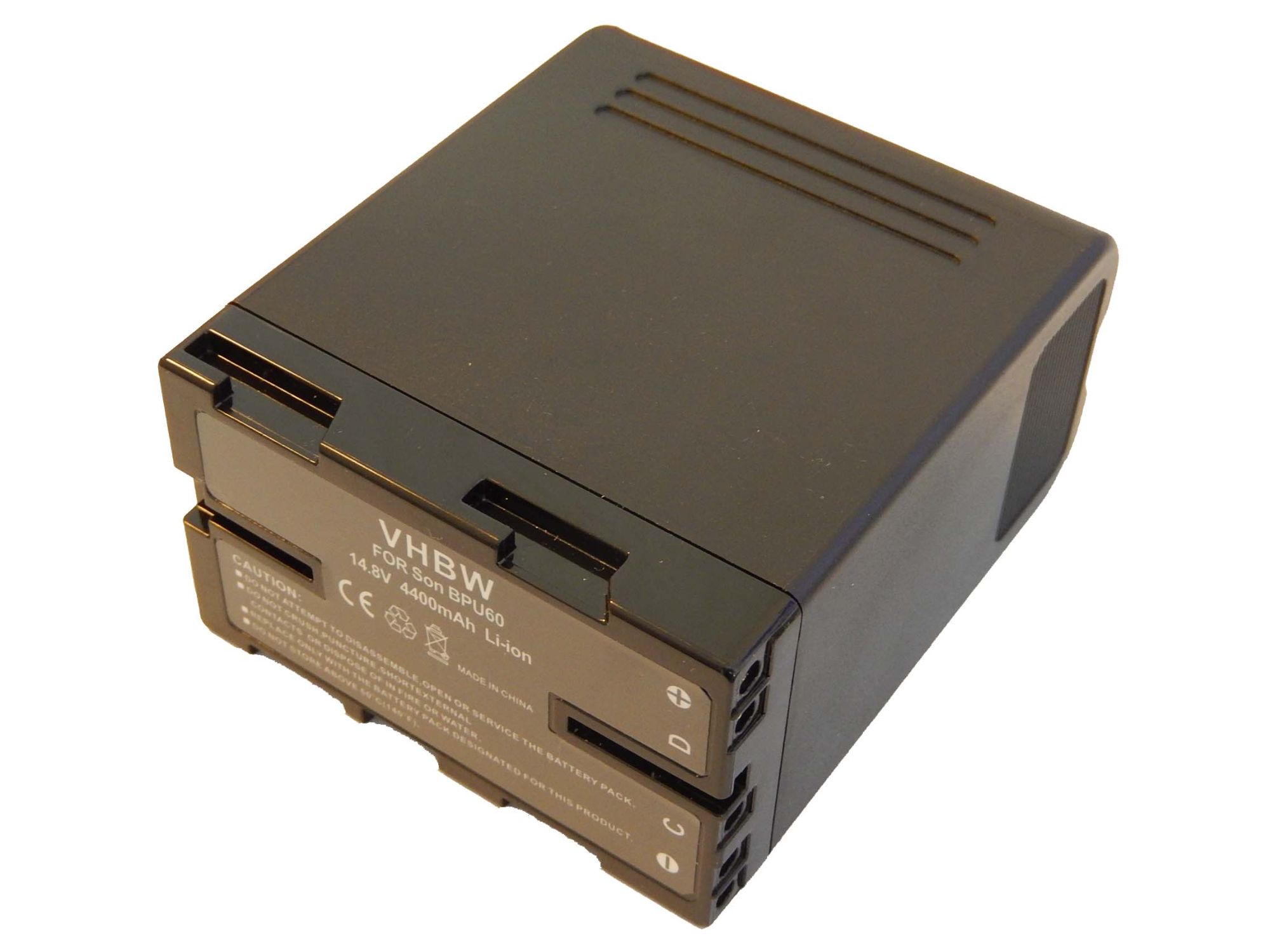 vhbw Li-Ion batterie 4400mAh (14.8V) pour appareil numérique camescope Sony PXW-FS7, PXW-FS7M2 remplace BP-U60, BP-U30, BP-U90, BP-U95.