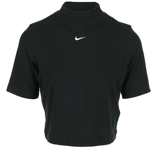 nike wms nsw essential rip mook ss top - L