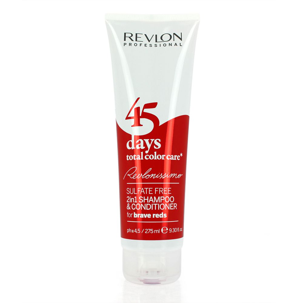 45 days total color care brave reds Revlon Shampoing - vue 2