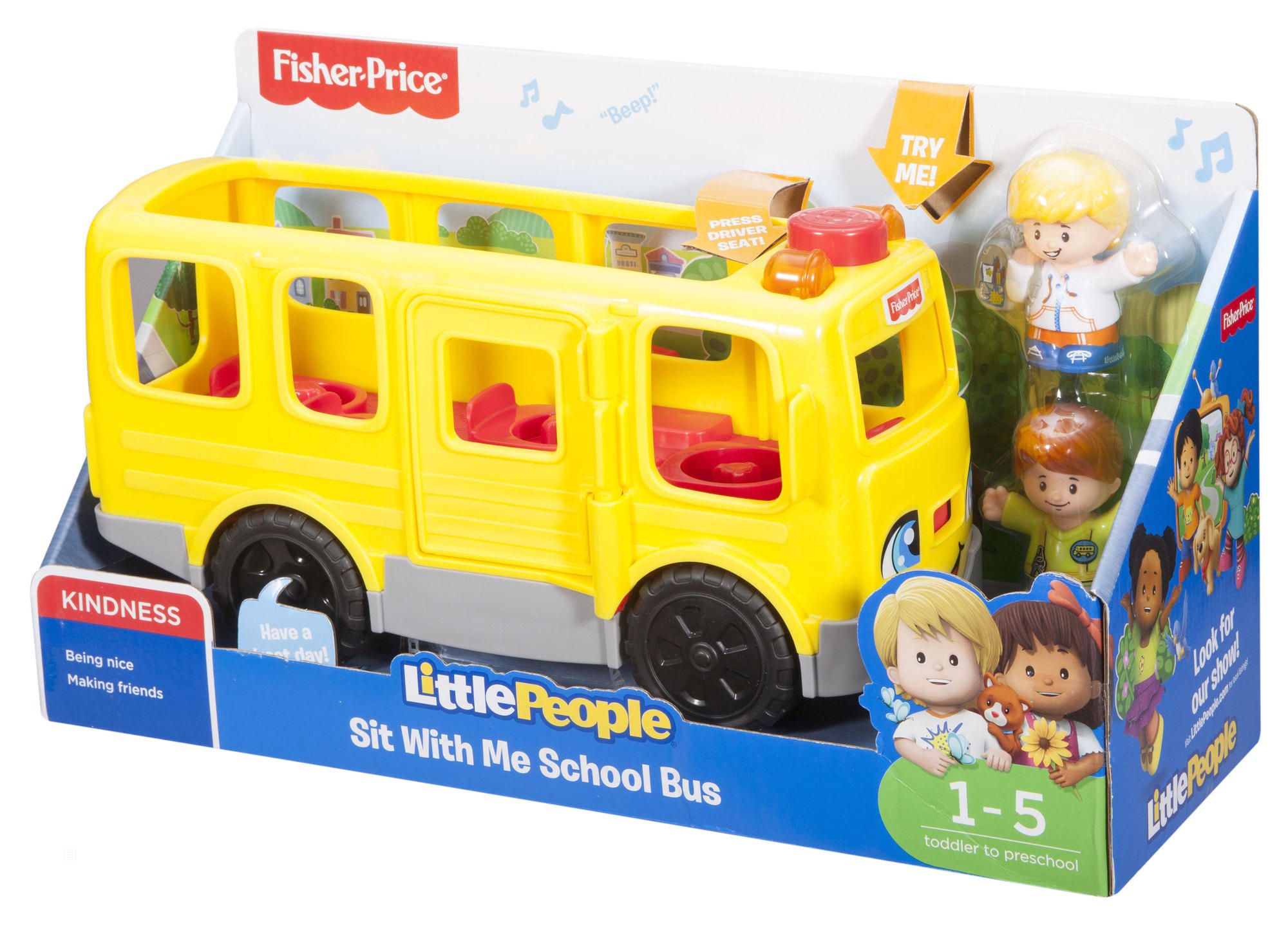 Le Bus Scolaire Little People De Fisher Price
