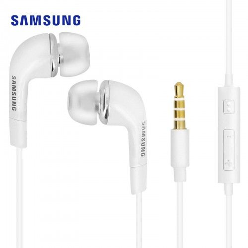 Casque Ecouteurs Kit Pieton Main Libre Oreillette Blanc Original Samsung Galaxy Note 1/2/3/4/5/6/7/8