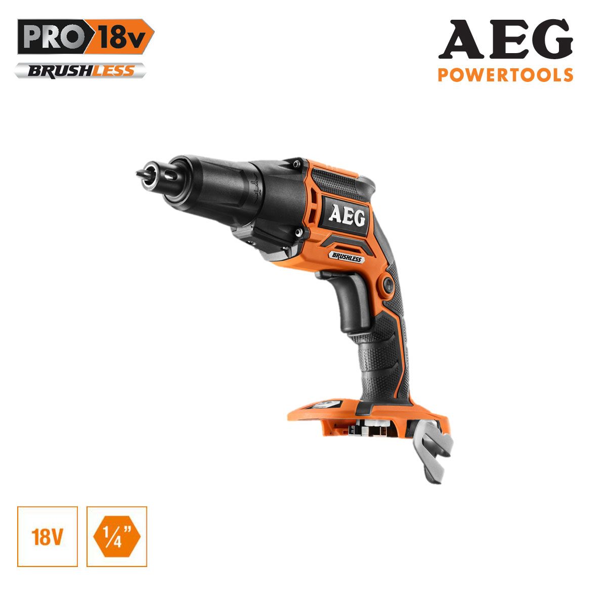 Visseuse plaquiste brushless AEG 18V sans batterie ni chargeur BTS18BL 0