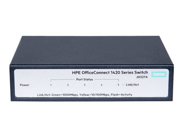 HPE OfficeConnect 1420 5G Non géré L2 Gigabit Ethernet 101001000 1U Neuf - vue 4