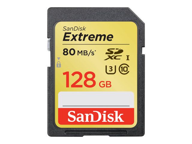 SanDisk Extreme Carte mémoire flash UHS Class 3 / Class10 SDXC UHS I