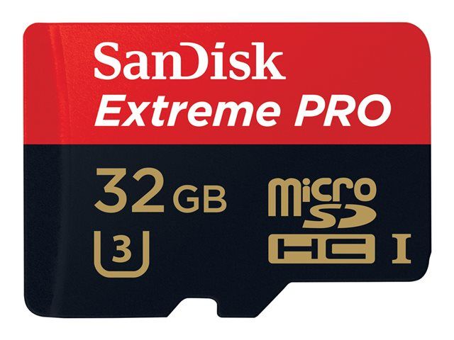 SanDisk Extreme Pro Carte mémoire flash UHS Class 3 / Class10 microSDHC UHS I - vue 2