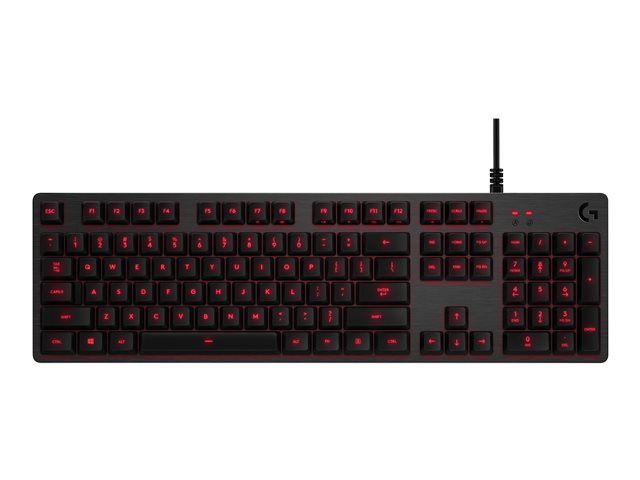 Logitech G413 Clavier rétro éclairé USB Portugais commutateur : Romer G carbone
