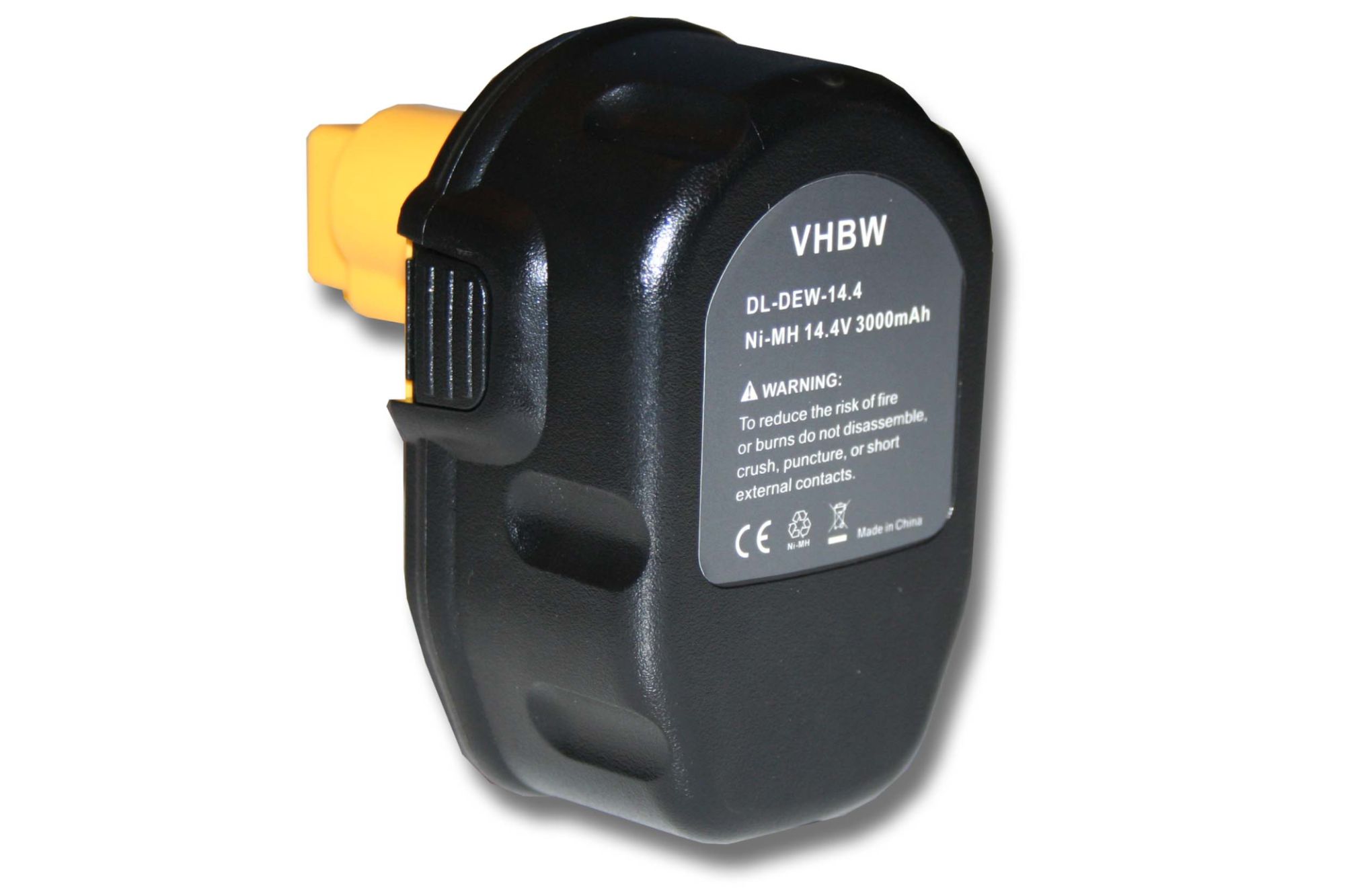 vhbw Batterie compatible avec Dewalt DW996KQ outil électrique (3000 mAh, NiMH, 14,4 V)