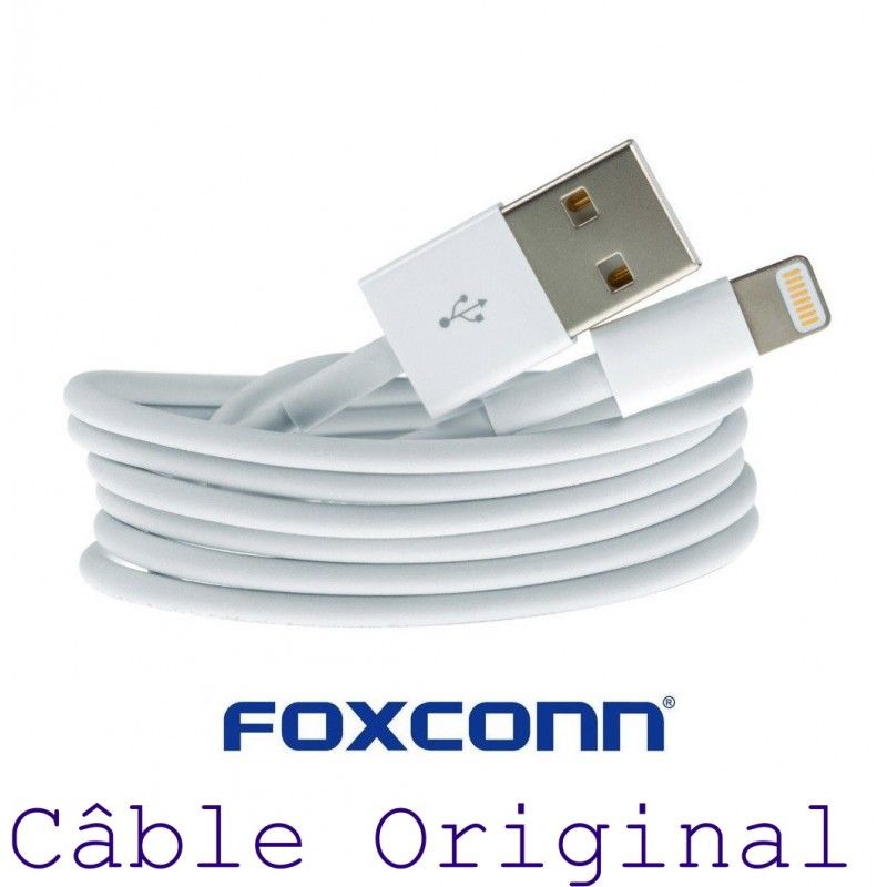 Câble data USB Original Foxconn pour iPhone 6 6S 6 Plus