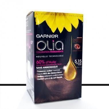 Coloration Permanente Sans Amoniaque 5.15 Glacé Activée Par 'huile Olia Garnier La Boîte - vue 2