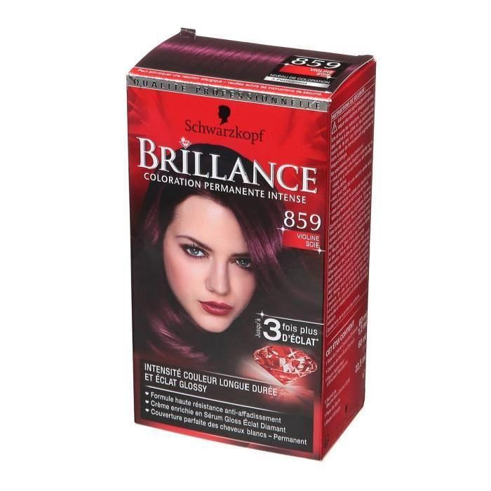 Coloration Permanente 859 Violine Soie Brillance Schwarzkopf La Boîte De 227ml - vue 2