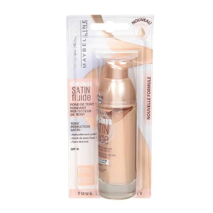 Fond De Teint Fluide Dream Satin 03 Blister
