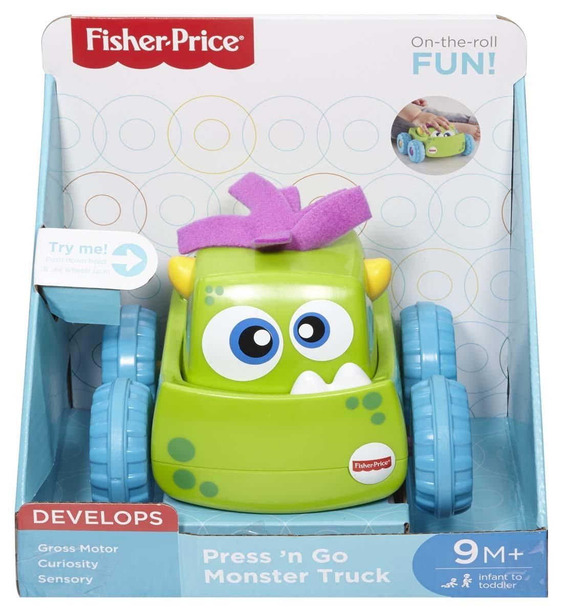 Fisher Price Monstre Press & Go Garcon