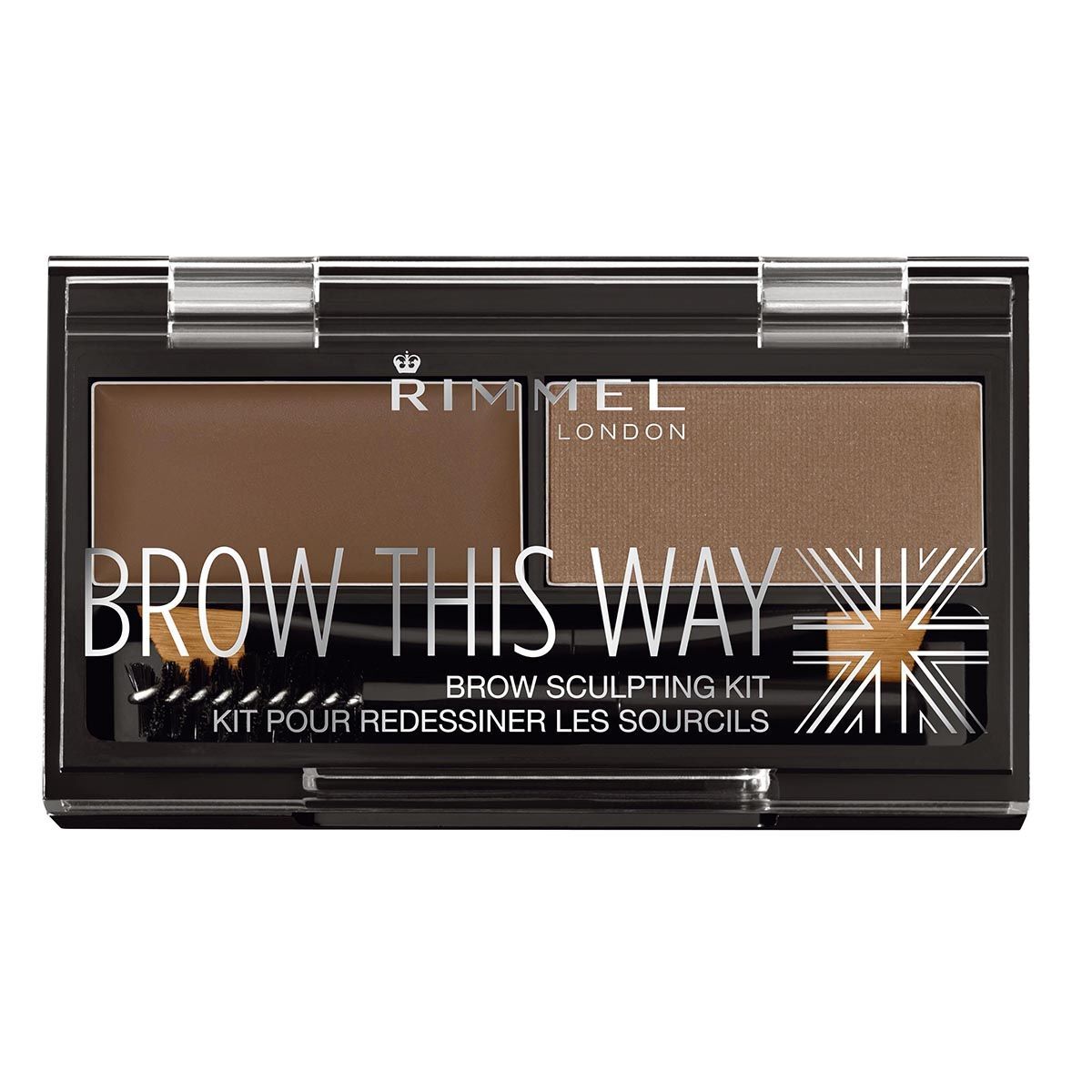 Brow This Way eyebrow sculpting kit #002 mild - vue 2