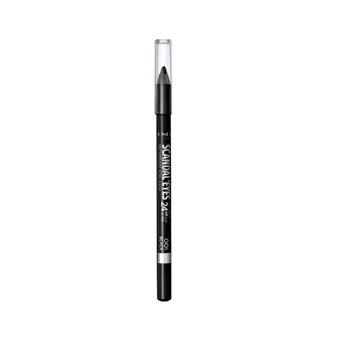 Crayon Yeux Waterproof Teinte 001 Khol Scandaleyes Rimmel Le Crayon Yeux