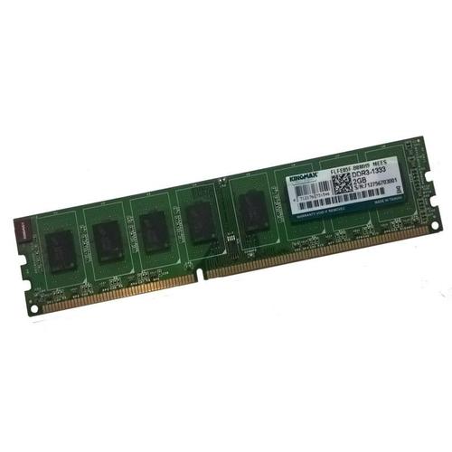 2Go Ram Pc Bureau Kingmax Flfe85F-B8Mh9 240-Pin Dimm Ddr3 Pc3-10600U 1333Mhz
