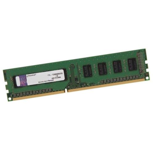 2Go Ram Pc Bureau Kingston Ktl-Tcm58Bs/2G 240-Pin Ddr3 Pc3-10600U 1333Mhz Cl5
