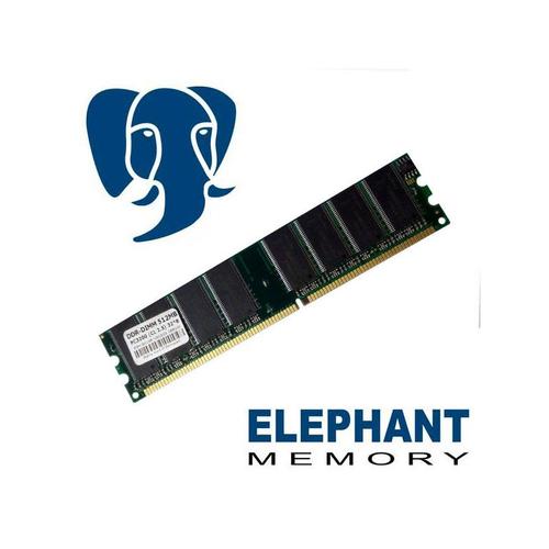 512Mo Ram Pc Bureau Elephant Memory Dimm Ddr1 Pc3200 400Mhz Double Face