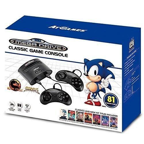 Sega Mega Drive Classic Game Console 2017 Manettes Filaires