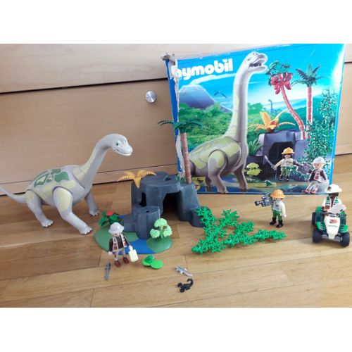 playmobil explorateur dinosaure