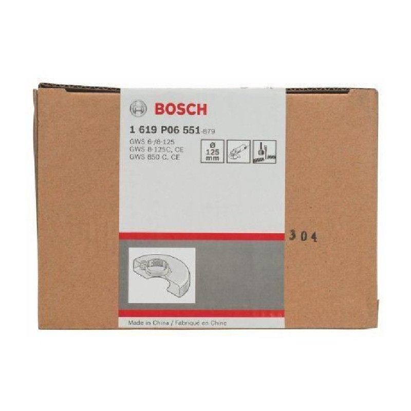 BOSCH Capot de protection avec recouvrement Ø 125 mm
