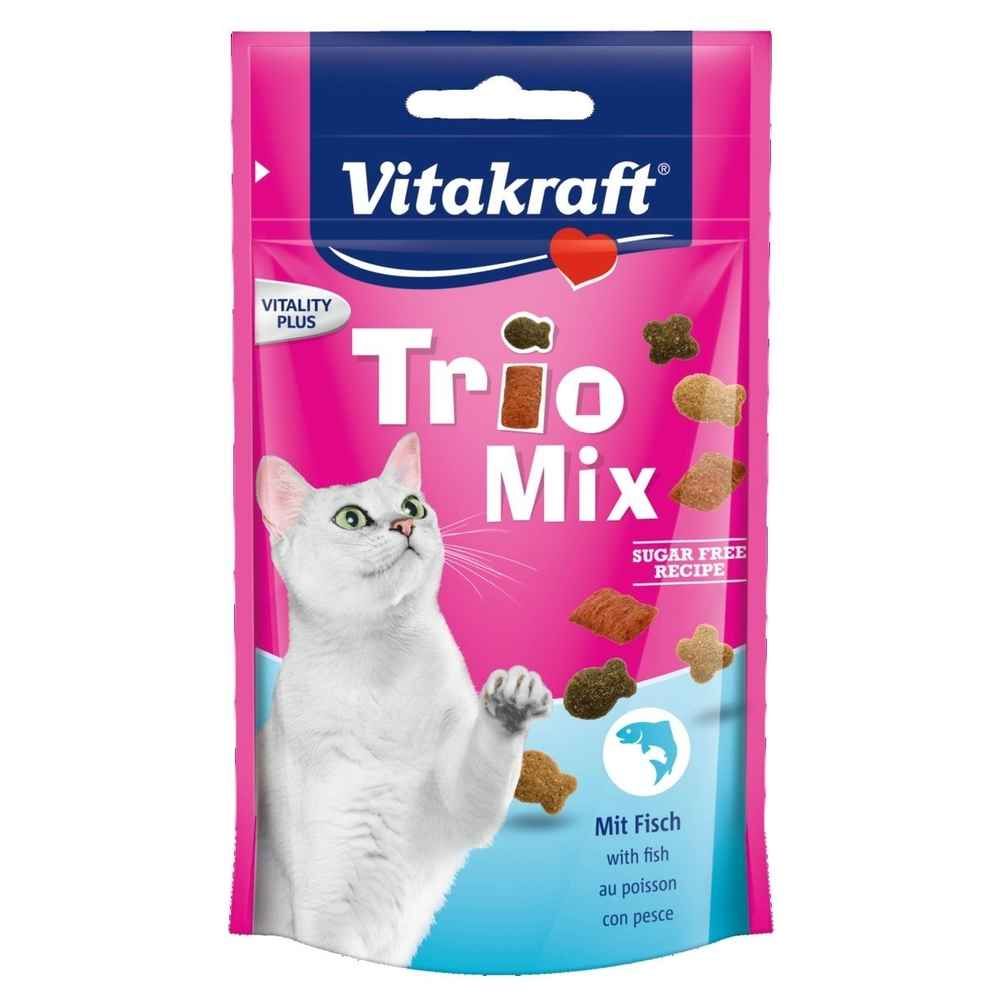 Meilleurs prix pour Friandises Trio Mix Au Poisson Pour Chats - Vitakraft - 60g