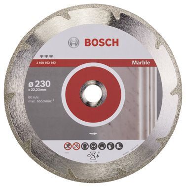 Bosch Disque à tronçonner diamanté Best for Marble 230 x 22 23 x 2 2 x 3 mm
