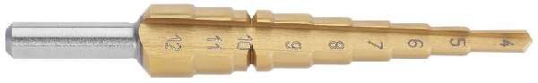 Bosch Fraise 9 étages HSS TiN Ø 6 mm - vue 2