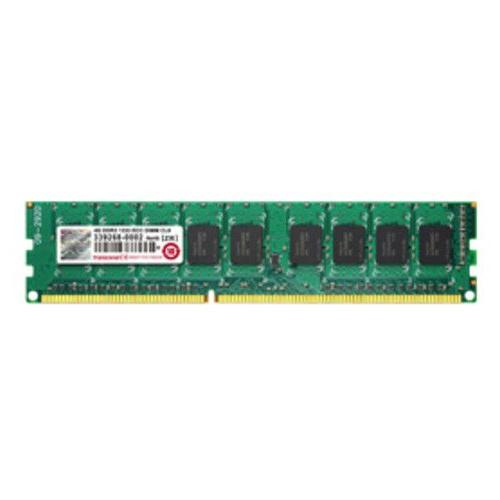 Transcend - Ddr3 - Module - 4 Go - Dimm 240 Broches - 1333 Mhz / Pc3-10600 - Cl9 - 1.5 V - Mã©Moire Sans Tampon - Ecc