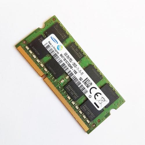 Barrette Mémoire Samsung 8Go Ram PC Portable Sodimm Samsung M471B1G73Qh0-Yk0 Pc3L-12800S 1600Mhz Ddr3