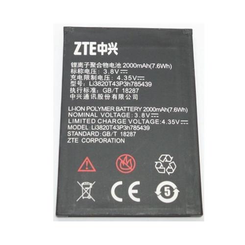 Batterie D'Origine Zte Li3820T43P3H785439 Pour Blade L3