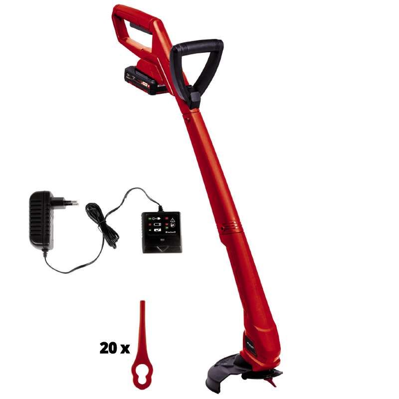 Einhell Coupe bordures sans fil GC CT 1824 Li P Power X Change 18V Diametre de coupe Lame 24cm 20 lames en plastique incluses Livré avec Batterie 1 5 Ah et Chargeur - vue 2