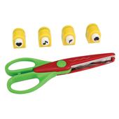 Ciseaux DIY bouts ronds 12,5 et 16,5cm 2 pièces MegaCrea DIY