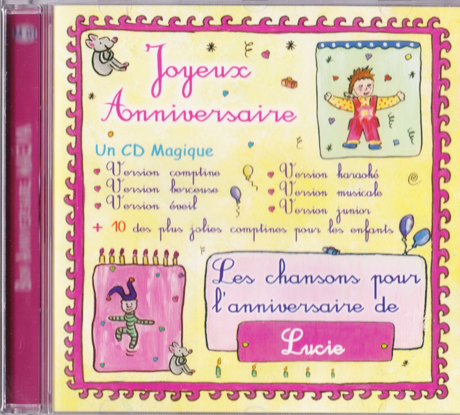 Joyeux Anniversaire Les Chansons Pour L Anniversaire De Lucie Rakuten