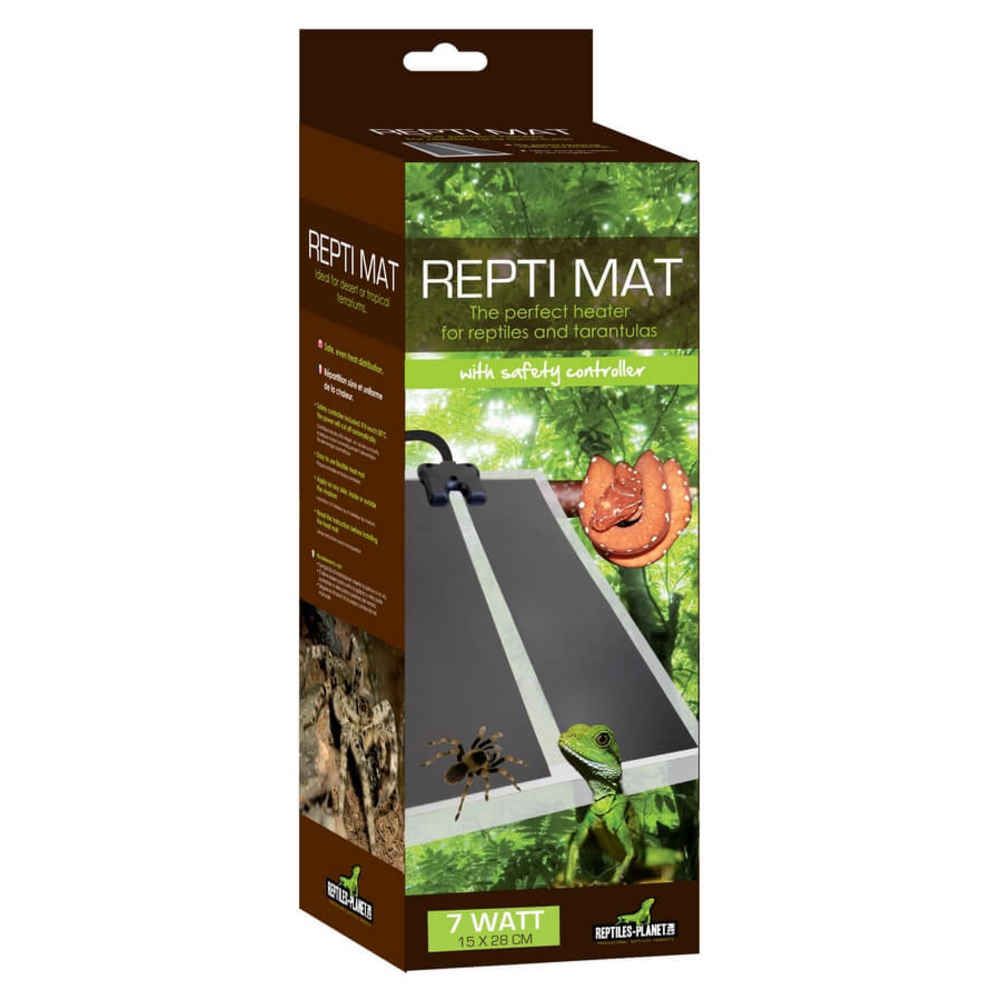 Comparer les prix de Plaque Chauffante Repti Mat Pour Terrarium - Reptiles Planet - 7w