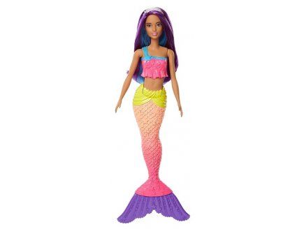 Poupée Barbie Dreamtopia Sirène Arc En Ciel Mattel